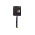 Handheld square stainless steel shower head