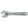 Satin Clik-StopAdjustable Wrench 8"