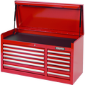 440SS 41" Top Chest - 12 Drawer, Red