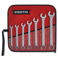 7 Piece Combination Flare Nut Wrench Set - 6 Point