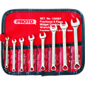 8 Piece Short Satin Combination Wrench Set - 6 Point