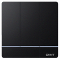 Panorama Switch 10A Tri-Dimensional - Black