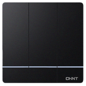Panorama Switch 10A Tri-Dimensional - Black