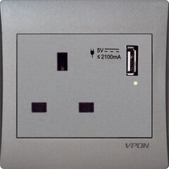 STAR socket with USB input