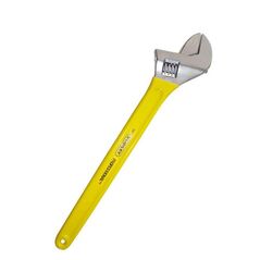 ADJUSTABLE WRENCH  600MM / 24’’ WITH PVC GRIP HEAVY DUTY