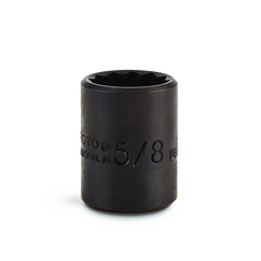 3/8" Drive Black Oxide Socket 1/4" - 12 Point
