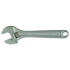 Satin Adjustable Wrench 8"