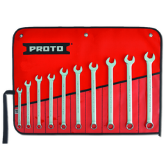 10 Piece Satin Metric Combination ASD Wrench Set - 6 Point