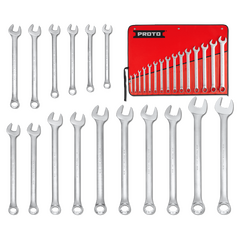 31 Piece Satin Combination ASD Wrench Set - 12 Point