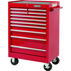 440SS 27" Roller Cabinet - 11 Drawer, Red