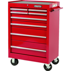 440SS 27" Roller Cabinet - 8 Drawer, Red