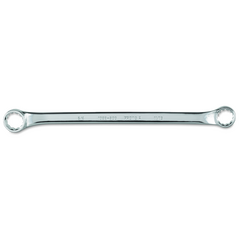 Full Polish Offset Double Box Wrench 11/16" x 3/4" - 12 Point