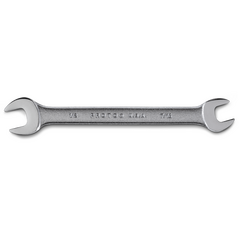 Satin Open-End Wrench - 7/16" x 1/2"