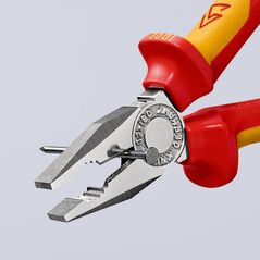 KNIPEX 03 06 180 Combination Pliers chrome plated VDE 180 mm