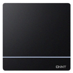 Single 10A Panorama Switch - Black
