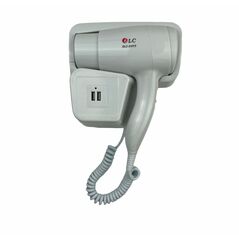 Hotel DLC hair dryer with USB inputs