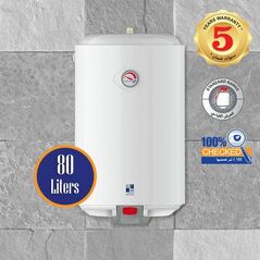 Saudi Ceramics  Electric Water Heater 80L Vertical 1500W