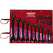 20 Piece Black Chrome Reversible Combination Ratcheting Wrench Set - Spline