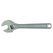 Satin Clik-StopAdjustable Wrench 18"