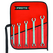 5 Piece Metric Double End Flare Nut Wrench Set - 6 Point