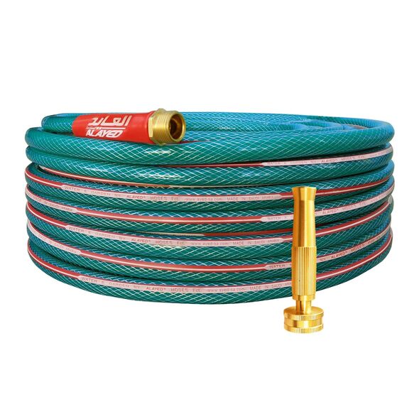 Alayed  hose crystal color, double coupling