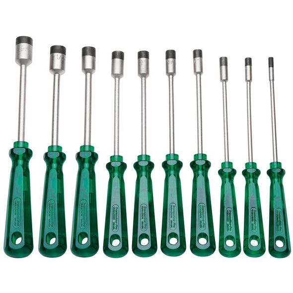 10 pieces nut drivers Set - Inches