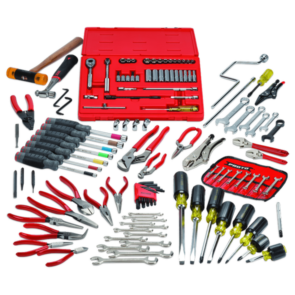 131 Piece Small Tool Set With Tool Box J9993-NA