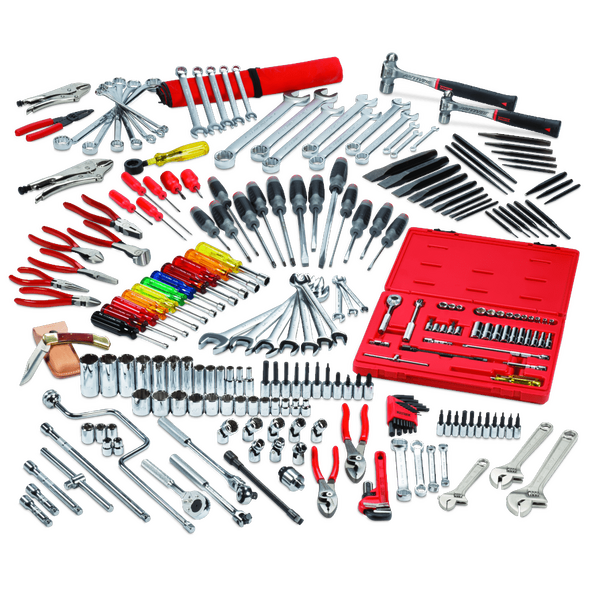 233 Piece Intermediate Maintenance Tool Set With J442719-8RD Top Chest