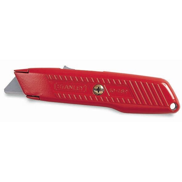 6'' SPRING BACK SAFETY RETRACTING KNIFE-RED COLOUR