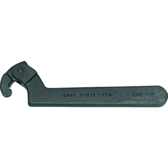 Adjustable Hook Spanner Wrench 2" to 4-3/4"