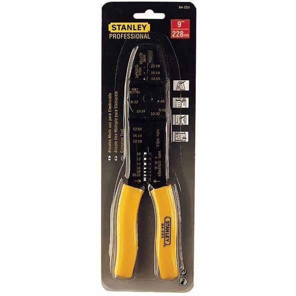 CRIMPING PLIERS 230MM/9'' AWG 10-22 HD CRIMPER