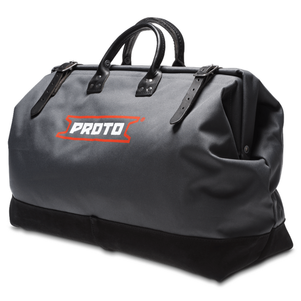 Professional Extra Heavy-Duty Leather Reinforced Tool Bag - 24"