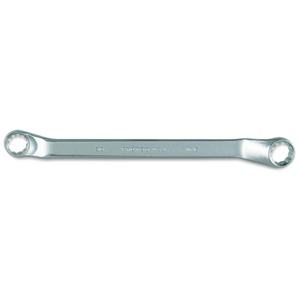 Satin Deep Offset Double Box Wrench 5/8" x 11/16" - 12 Point