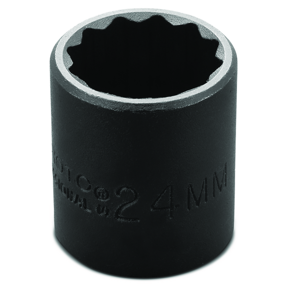 1/2" Drive Thin Wall Impact Socket 24 mm - 12 Point