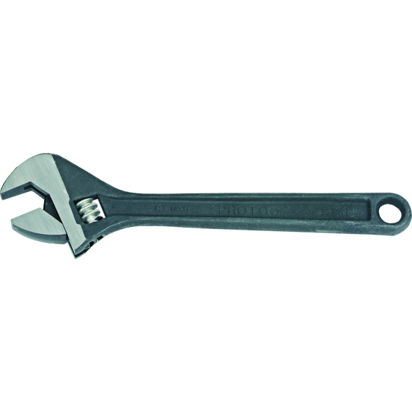 Black Oxide Clik-StopAdjustable Wrench 12"