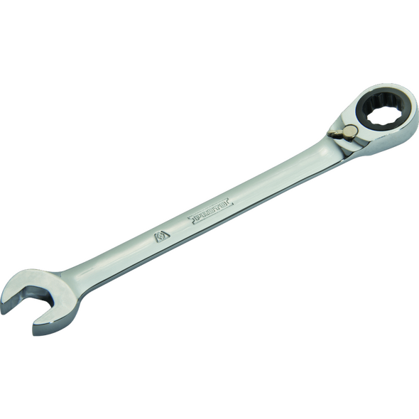Full Polish Combination Reversible Ratcheting Wrench 1" - 12 Point