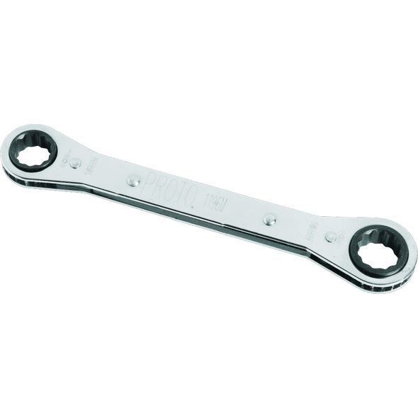 Double Box Ratcheting Wrench 16 x 18 mm - 12 Point