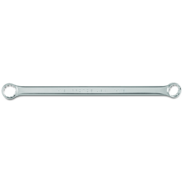 Full Polish Double Box Wrench 1-1/16" x 1-1/8" - 12 Point