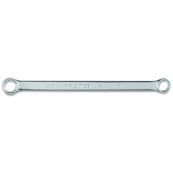 Full Polish Double Box Wrench 9/16" x 5/8" - 12 Point