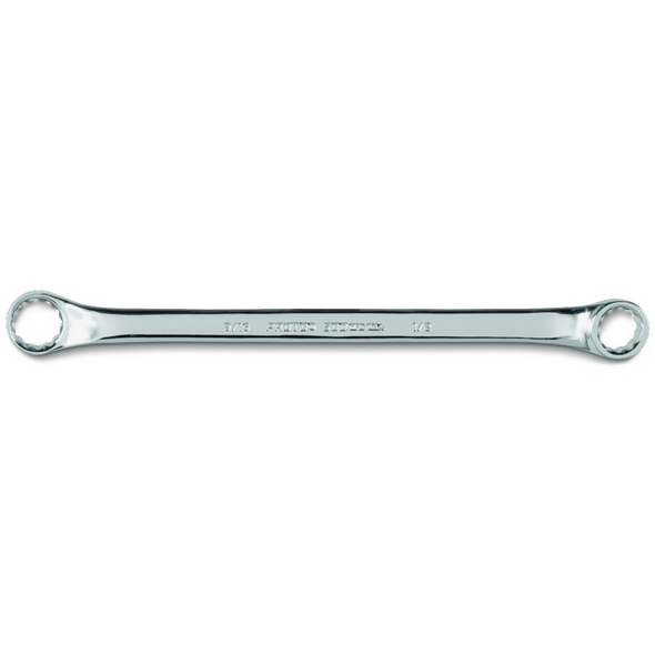 Full Polish Offset Double Box Wrench 1/2" x 9/16" - 12 Point
