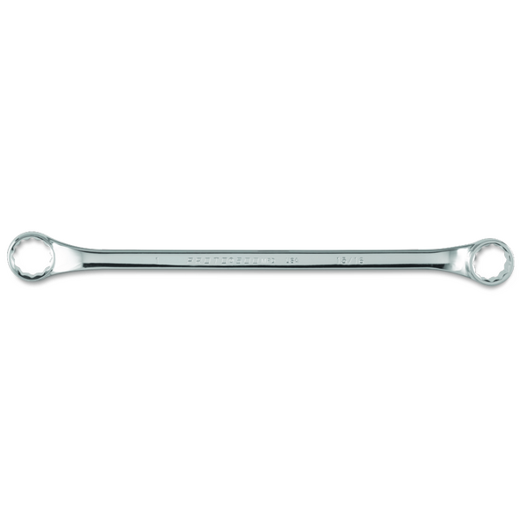 Full Polish Offset Double Box Wrench 15/16" x 1" - 12 Point