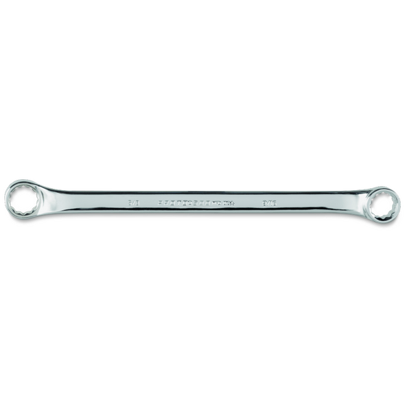 Full Polish Offset Double Box Wrench 9/16" x 5/8" - 12 Point