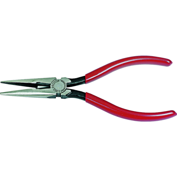 Needle-Nose Pliers w/Side Cutter - Coil Spring 6-5/8"