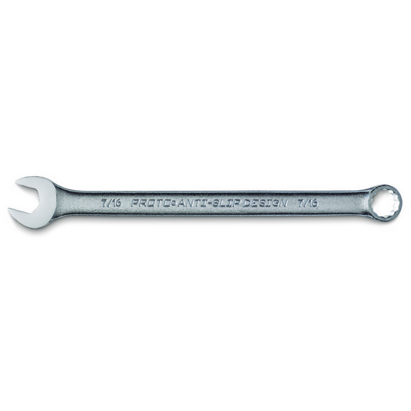 Satin Combination Wrench 7/16" - 12 Point