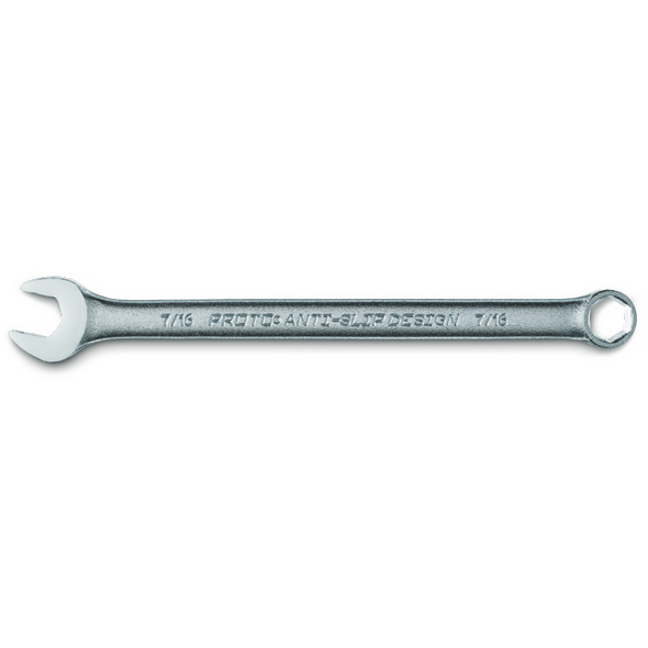 Satin Combination Wrench 7/16" - 6 Point