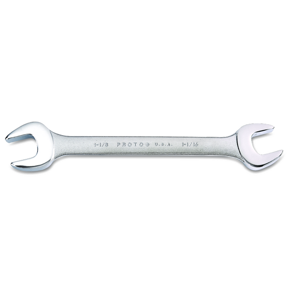 Satin Open-End Wrench - 1-1/16" x 1-1/8"