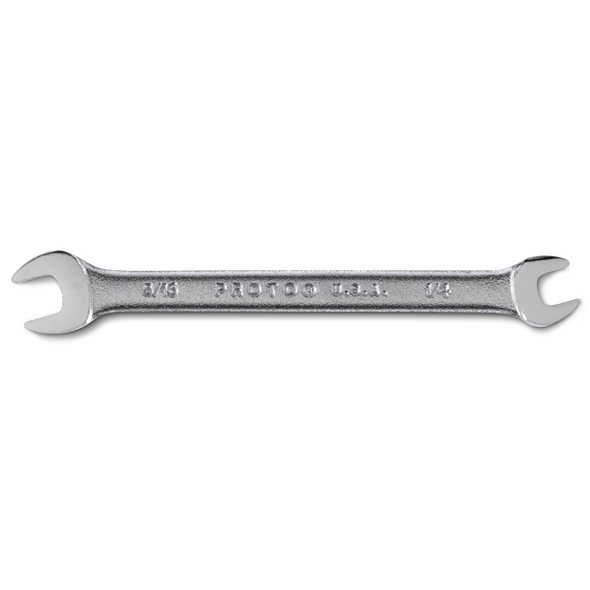 Satin Open-End Wrench - 1/4" x 5/16"