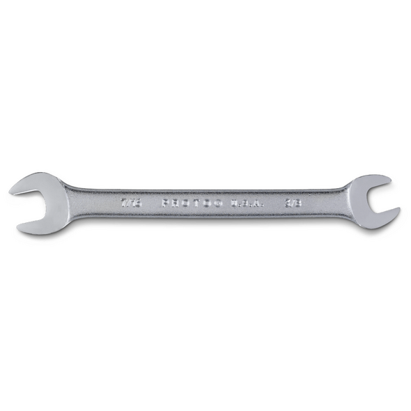 Satin Open-End Wrench - 3/8" x 7/16"