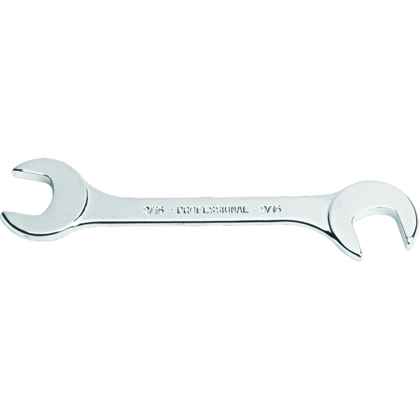 Short Satin Angle Open-End Wrench - 5/8"