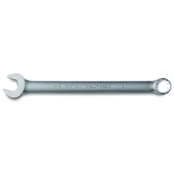 Satin Combination Wrench 1-1/8" - 12 Point